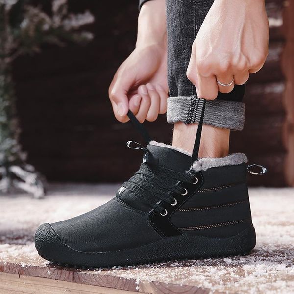 

boots 2021 on work leather zapatos dress western casual sneaker sports spring sport home informales slip shoes leisure man, Black