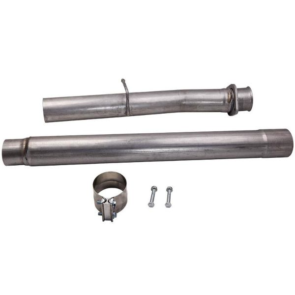

manifold & parts 4'' 2x straight exhaust tube pipe for f-250 f350 f-450 6.4l 08-2010 diesel truck