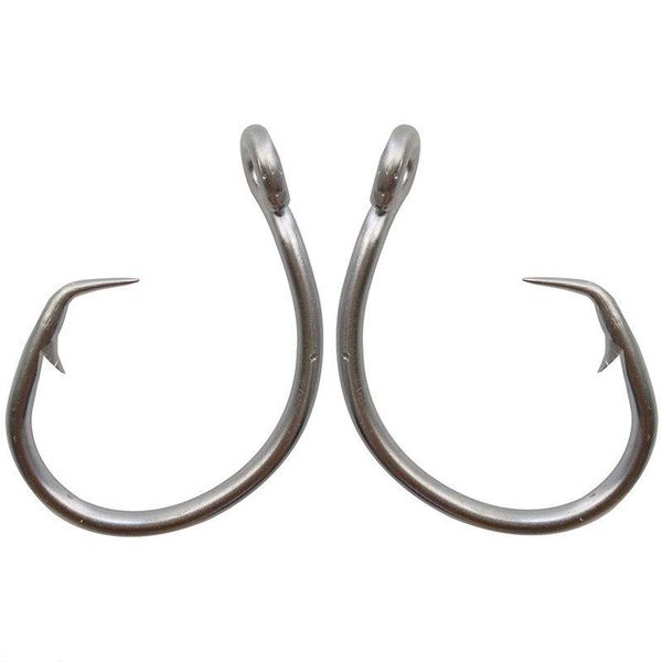 

fishing hooks 40pcs tuna hook round circle 3x extra strong 39960 8/0-15/0