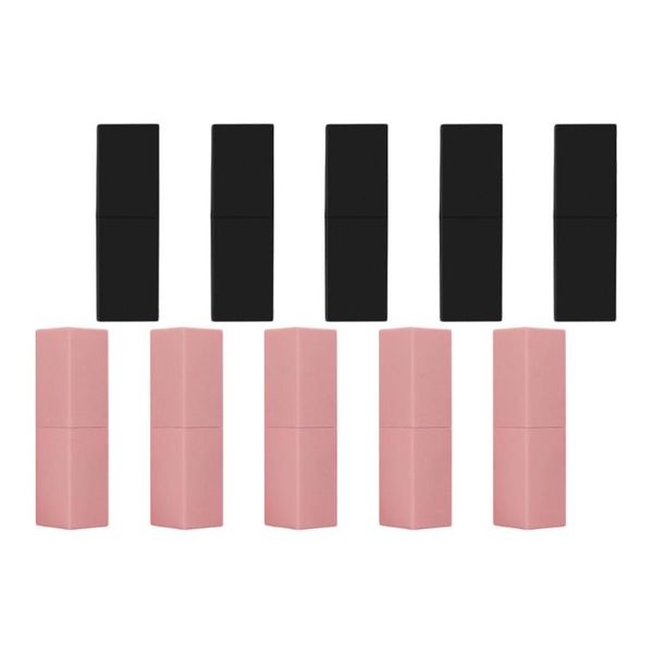 

storage bottles & jars 10pcs travel diy lipstick tubes refillable empty lip