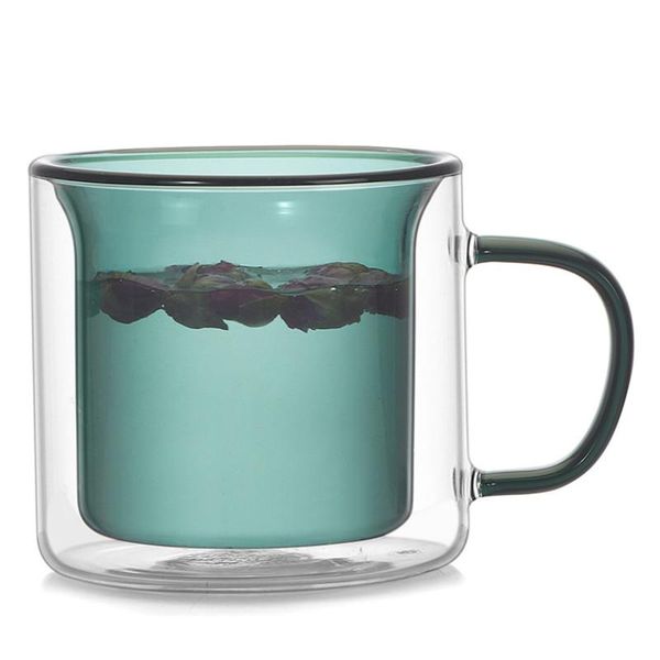 

wine glasses creative high borosilicate glass transparent teacup double wall champagne beer cup household drinkware bar cocktail vodka mug