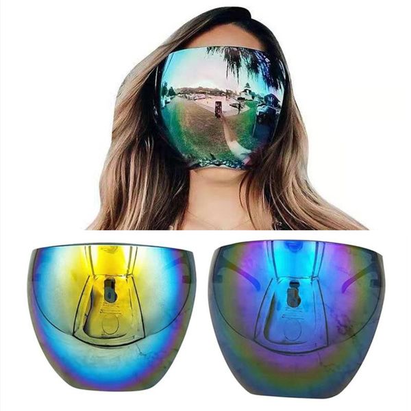 

outdoor eyewear sunglasses women men protective faceshield glasses goggles full face covered spherical lens anti-spray safety
