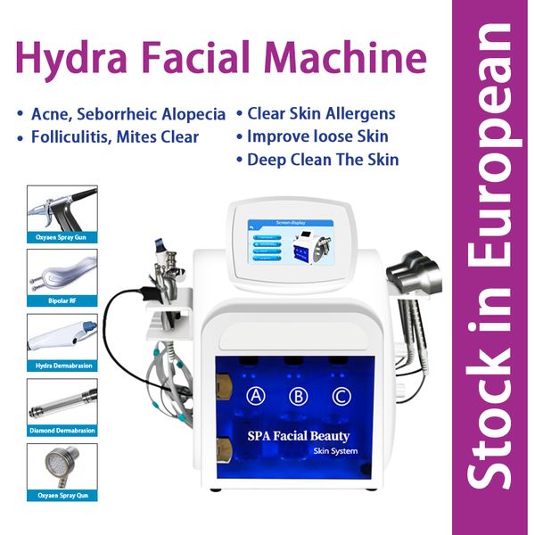 2024 Hydra Microdermabrasion Peel Facial Machine/Sauerstoffspray Hydro Water Care Machine Ce/Dhl