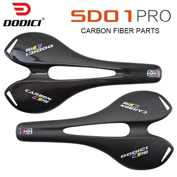 

bike saddles dodici bicycle saddle full carbon fiber 270*143mm ultralight 3k matte/gloss 110g seat mtb for mountain/road