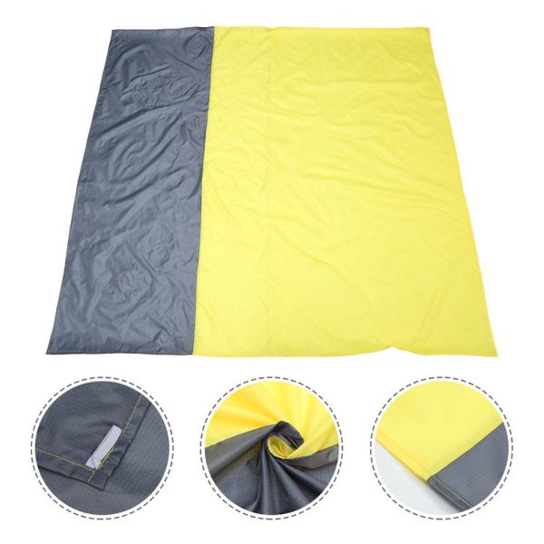 

outdoor pads 1pc waterproof picnic mat beach blanket camping with 4pcs pegs