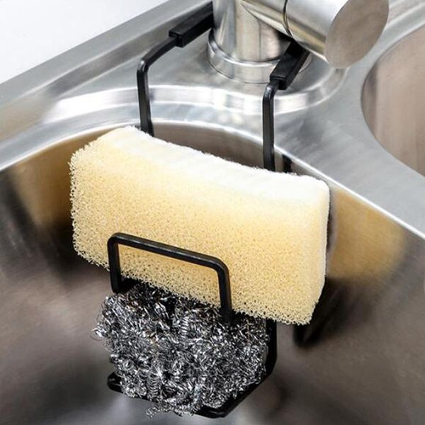 

kitchen storage & organization durable sink caddy sponge holder small bathroom metal organizer liquid dish drainer faucet rack shower conven