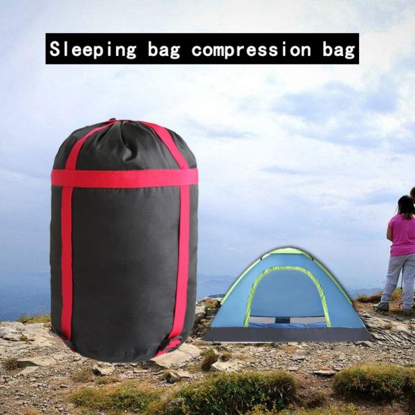 

outdoor sleeping bag storage pack carry oxford cloth compression stuff sack waterproof sacks bags