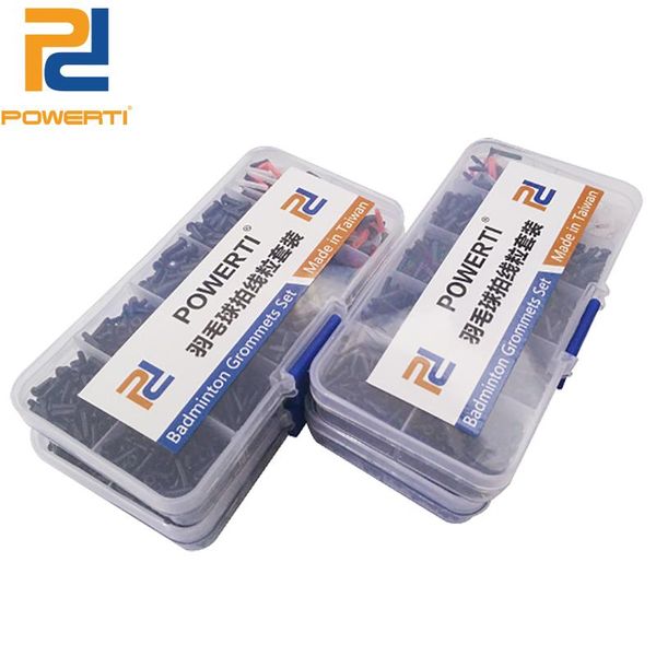 

powerti mini badminton racket grommets eyelets bucket stringing tools for racquet black gray white color sets