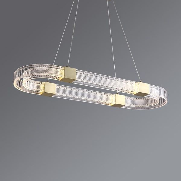 

pendant lamps factory loft annulus led light commercial lighting restaurant study strip lamp copper bar office