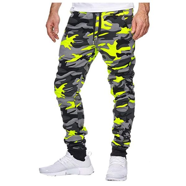 

men's pants 2021 autumn sweatpants fashion men camouflage s sports jogging fitness casual oversize trousers tactical clothing, Black