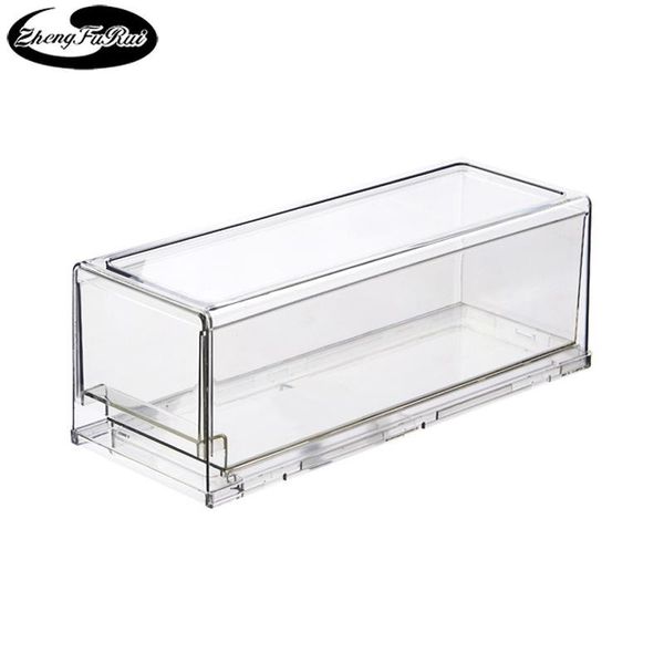 

kitchen refrigerator storage box drawer type refrigerated transparent pet bottles & jars