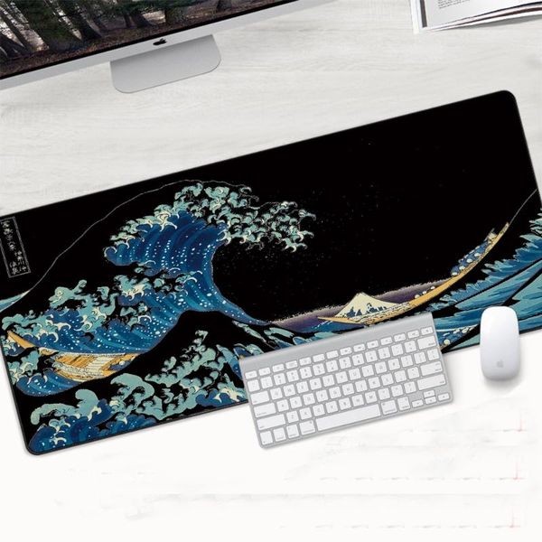 

mouse pads & wrist rests square large size mat xl pad abstract waterproof material computer lapdesk for office gaming anti-slip mouse-pa