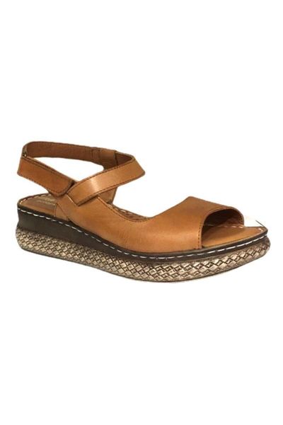 

sandals women orthopedic leather tan, Black