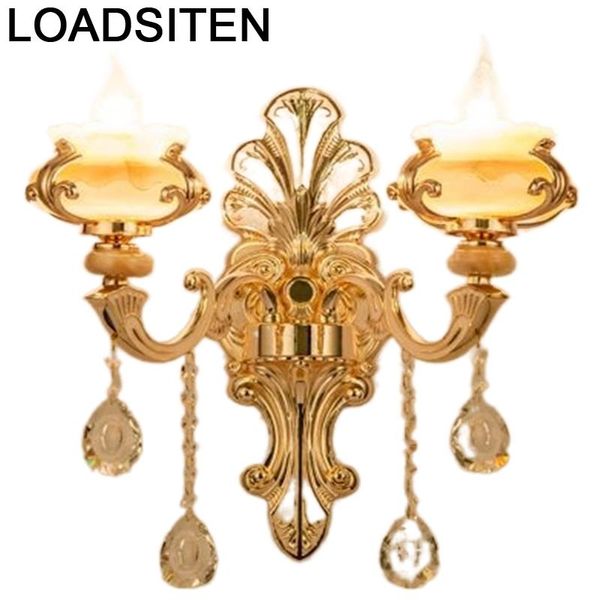 

bathroom lamp penteadeira applique murale luminaria lampara de interior aplique luz pared crystal luminaire wall bedroom light