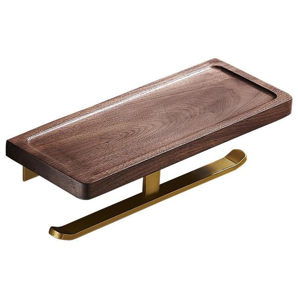 

black walnut tissue box roll stand mobile phone toilet paper holder bathroom holders