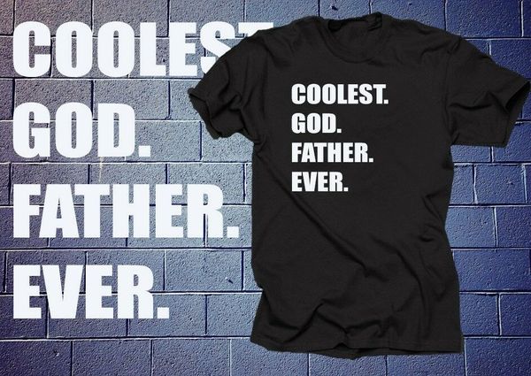 

coolest godfather ever t shirt gift for godfather baptism tee shirt t-shirt tee, White;black