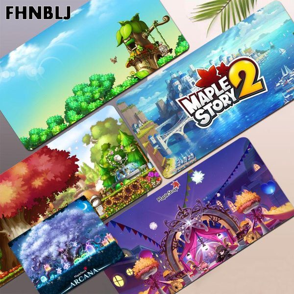 

mouse pads & wrist rests fhnblj arrivals maplestory large pad pc computer mat rubber gaming mousepad