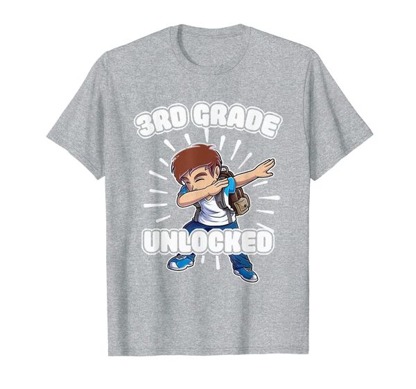 

Dabbing Boy 3rd Grade Unlocked Student Back To School T-Shirt, Mainly pictures