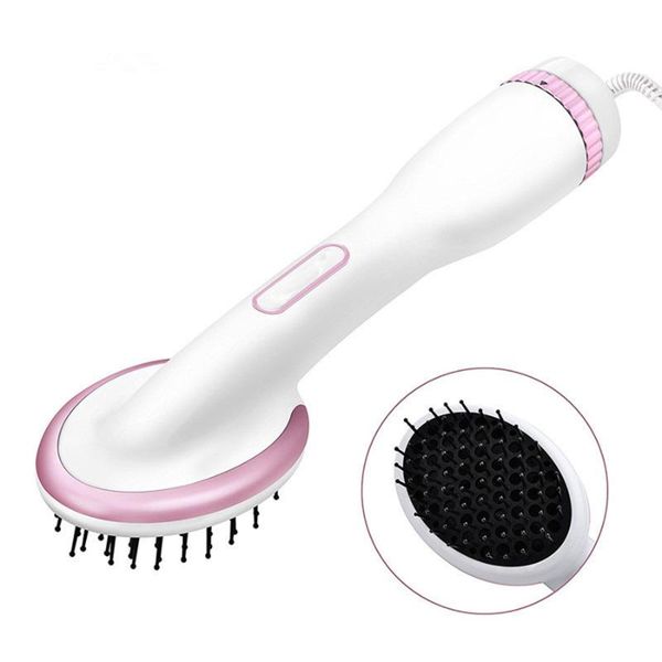 

electric hair brushes comb 2 - in 1 multi functional tourmaline ceramic dryer dry and wet 10 section adjustment anion straight