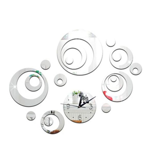 

wall clocks background stickers clock bedroom office decal creative diy