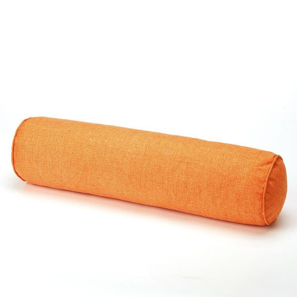 

pillow rushed long insert cylinder body support cushion pad bedboard lumbar back