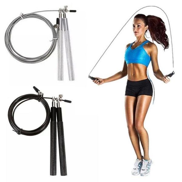 

jump ropes pro gym fitness workout training adjustable bearing speed skipping rope
