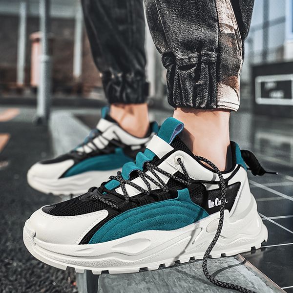 

2021 spring new mens casual shoes air mesh thick bottom man fashion sneakers zapatillas hombre breathable men sneakers