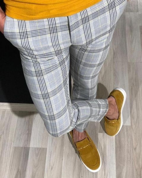 

spring and autumn men casual skinny pants business formal party tuxedo slacks trousers, Black