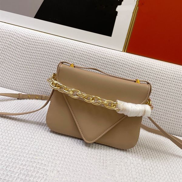 

2021 fashion womens bag genuine leather new design handbags messenger shoulder crossbody-bag with chain ladies handbag