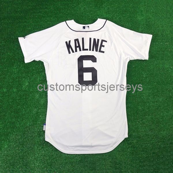 

men women youth embroidery al kaline home (white) cool base jersey all sizes, Black