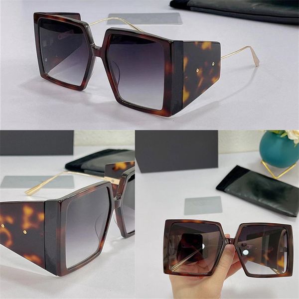 

08038335 fashion design women sunglasses large square frame goggles uv protection eyewear avant-garde style come with package, White;black