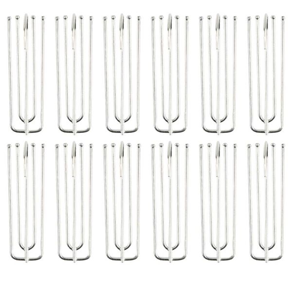 

fishing hooks 40pcs practical curtain 4-prong pinch pleat clips
