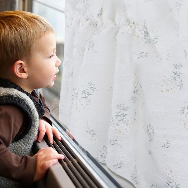 

curtain & drapes car side window sun shade protection uv protect styling accessories floral print flexible universal