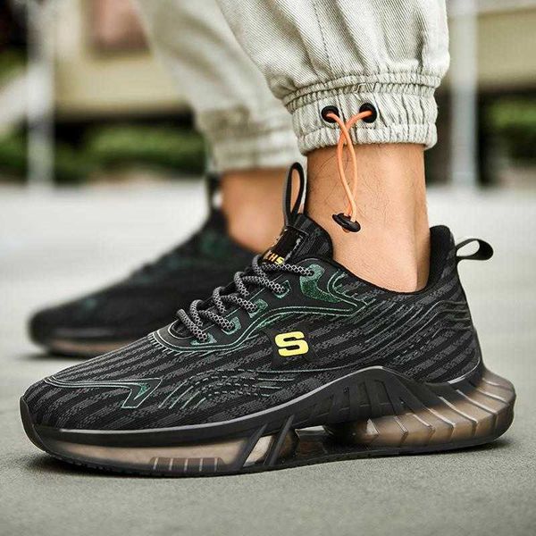 

2021 release cage co branded xinwan men's sho summer breathable mh big red sneakers