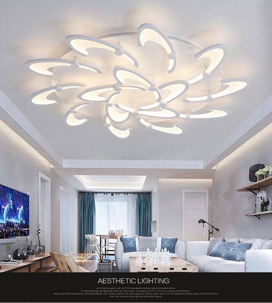 

ceiling lights modern led nordic luminaire light living room lampara de techo dining