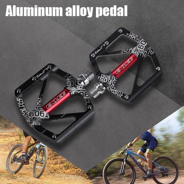 

tools mountain bicycle pedals aluminum antiskid durable cycling 3 bearing for leisure bmx road bike sal99