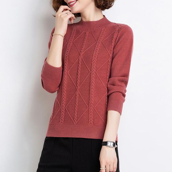 

women's sweaters ladies sweater 2021 style fashion thick winter one, White;black