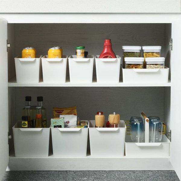 

storage baskets 2021 drawers plastic organizer for makeup clothes tableware box kitchen desktop