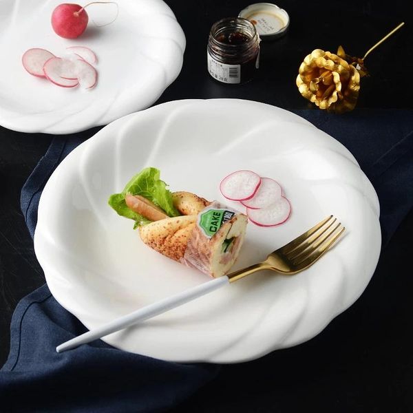 

dishes & plates el tableware ceramic plate simple