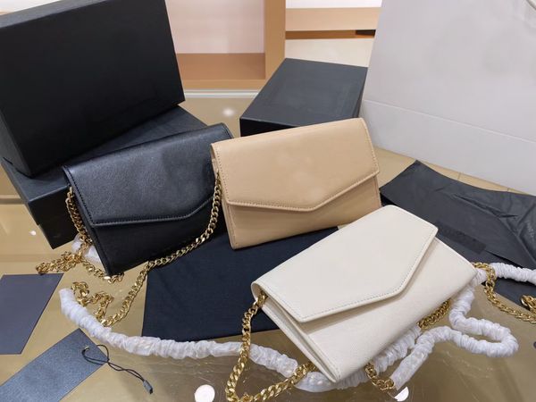 

2021 ladies fashion all-match chain bag with wonderful design and box