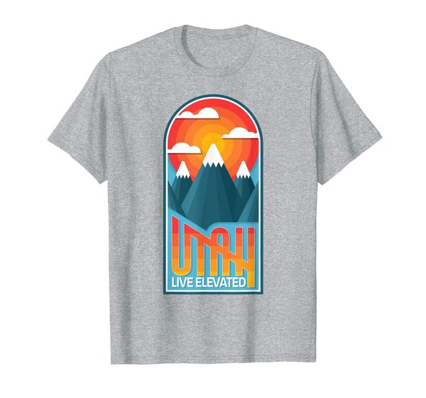 

Utah Live Elevated T Shirt Retro Vintage Tee, Mainly pictures