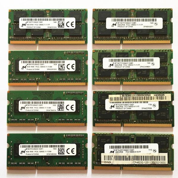

rams micron ddr3 8gb/4gb 1600mhz 8gb 1600 lapram 4gb 1333 memory