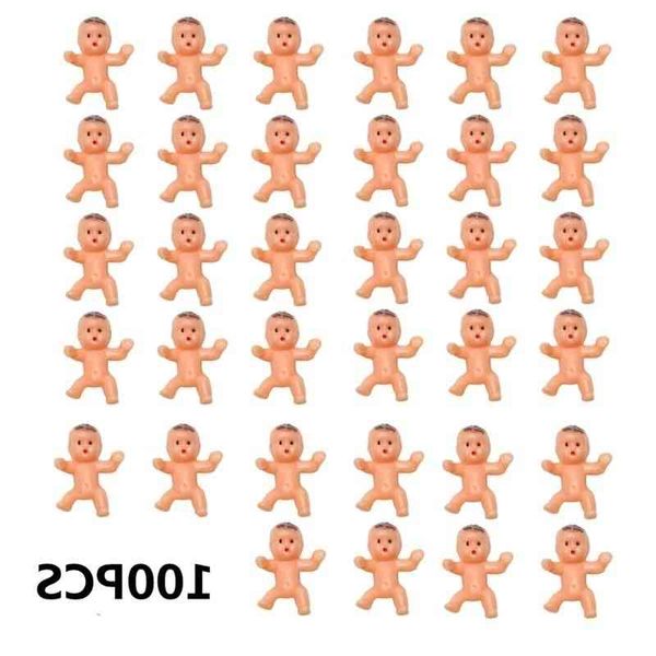 

100 pcs 1inch mini plastic favor supplies for baby shower and ice cube game