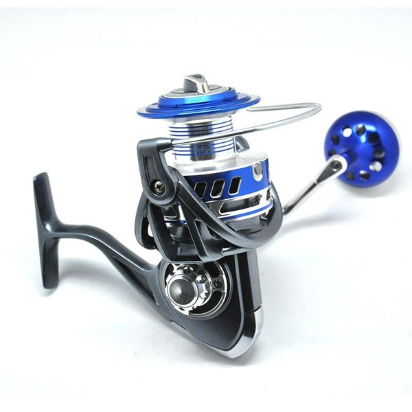 

baitcasting reels fishing reals aluminum body spinning reel high speed g-ratio 4.7:1 5.5:1 with line copper rod rack drive fish tool