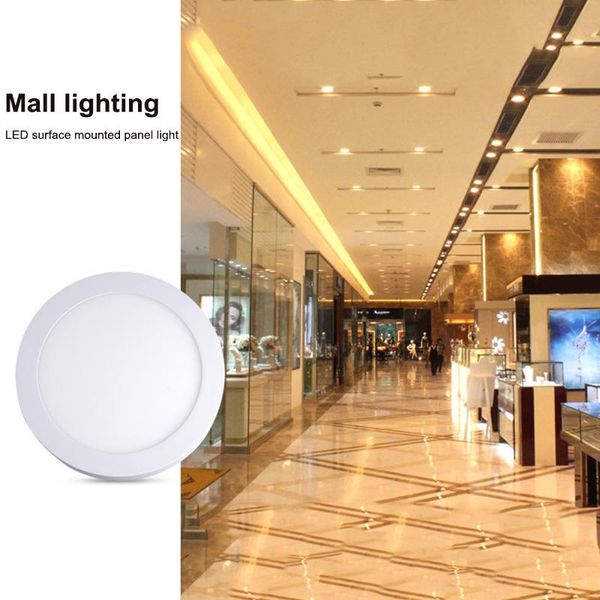 

ceiling bathroom light led 6w flat round down kitchen panel surface mounted tb sale lights