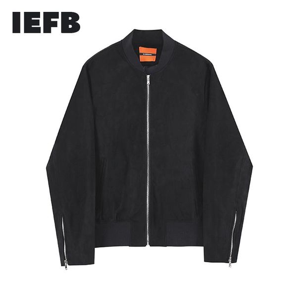 

men's jackets iefb wear spring suede jacket coat male's korean trend trendy handsome all-match casual autumn clothing lapel 9y408, Black;brown