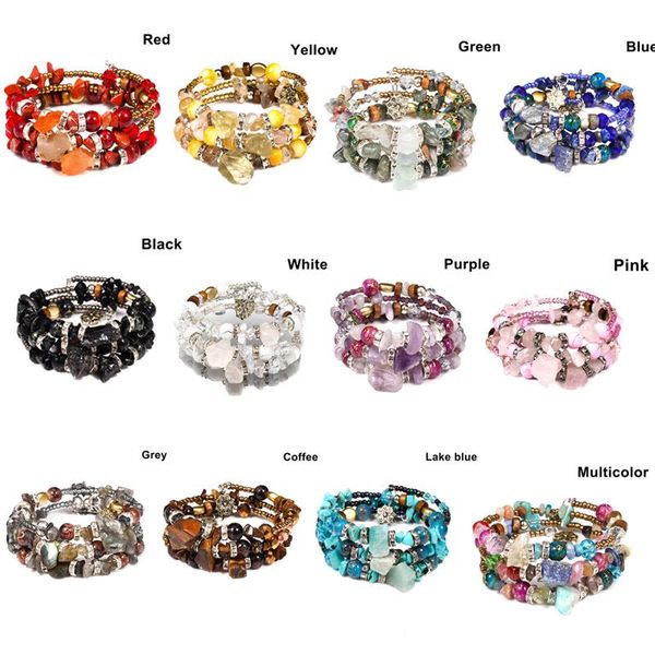 

charm bracelets 2021 1 pcs women lady girl bracelet chain multi-layer vintage jewelry decoration gift m8694, Golden;silver