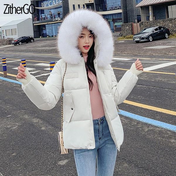 

women's trench coats zithergo 2021 female student campus style casual cotton ladies hooded with fur collar fashion jackets autumn warm, Tan;black