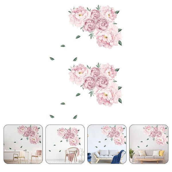 

wall stickers 2 sheets indoor flower decals decorative sticker