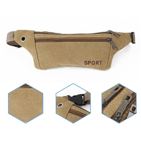 

men waist bag traveling funny-pack kidney belt climbing wallet sport bum bags pouch sac banane saszetka na biodra